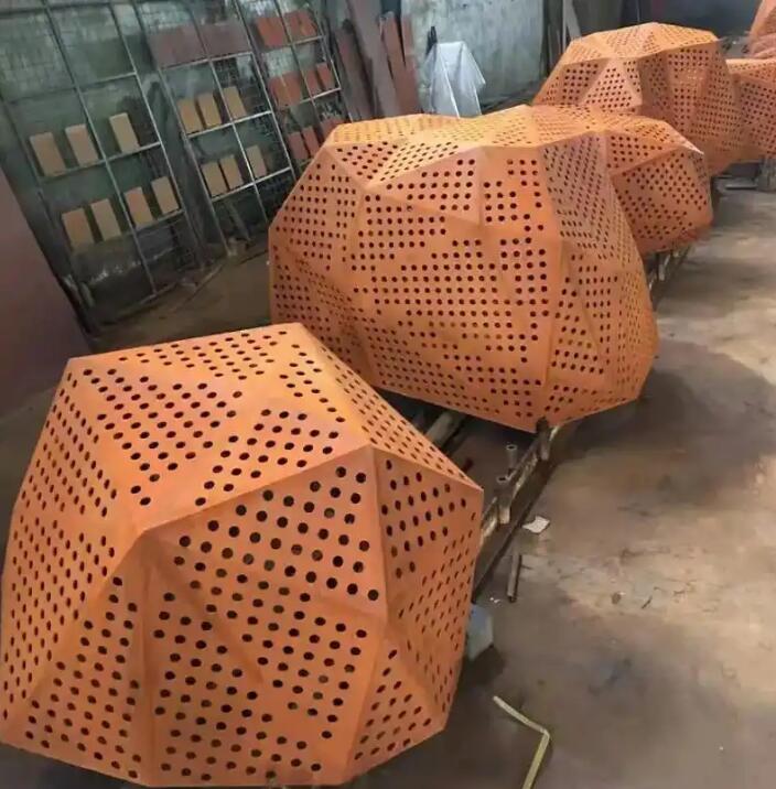 东莞生态园耐候钢造型
